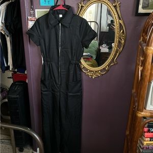 Black jumpsuit